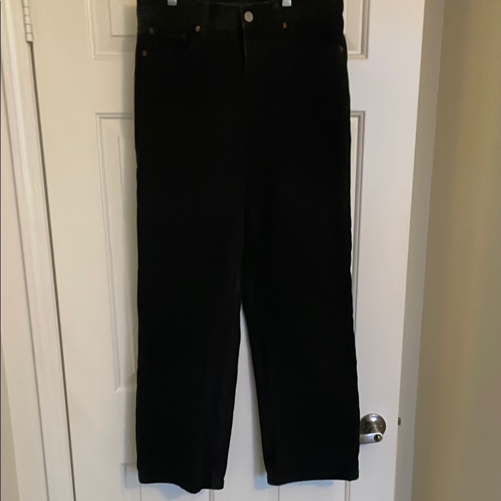 Black High-Waisted Pants